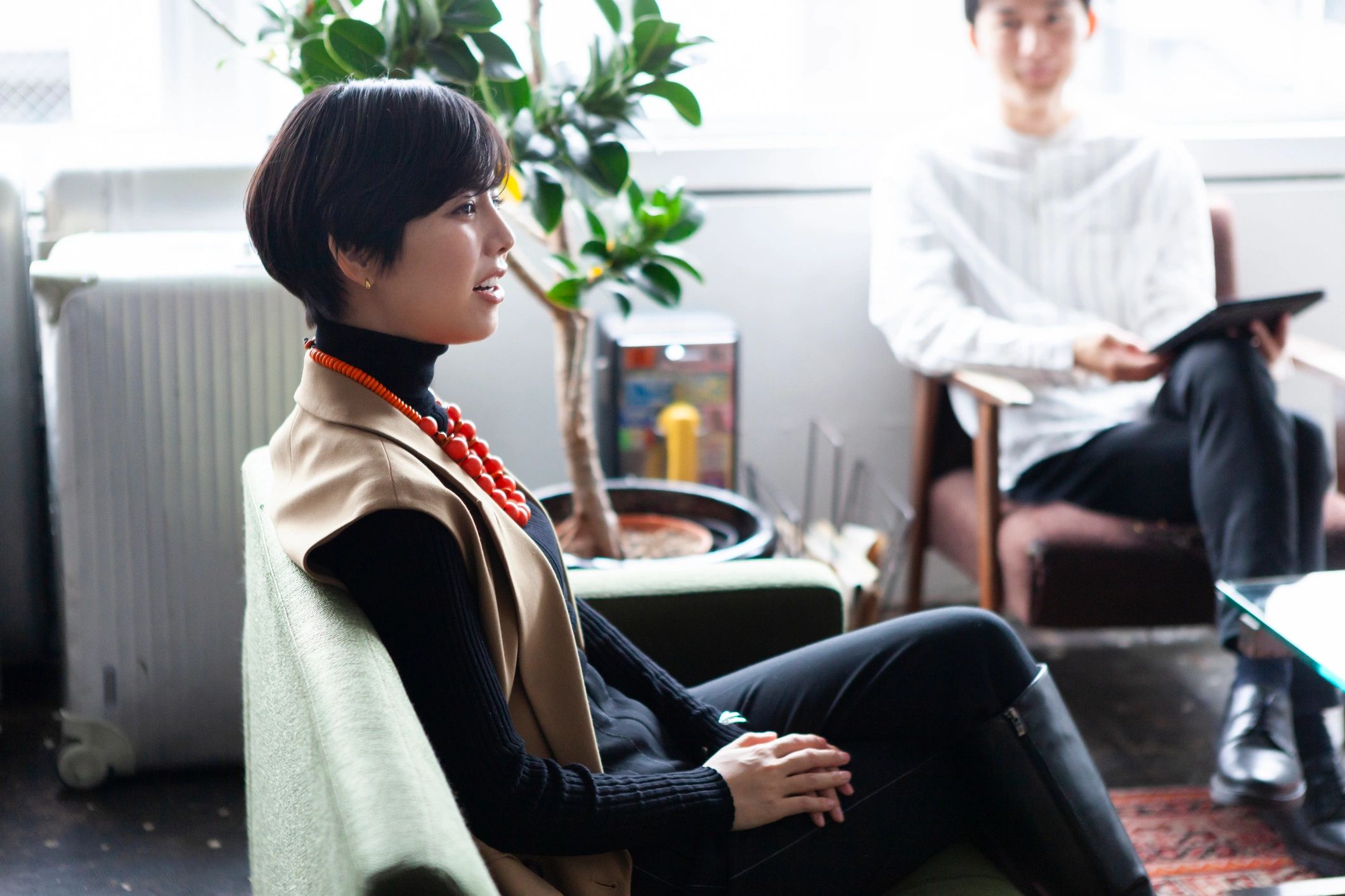counseling session warm office